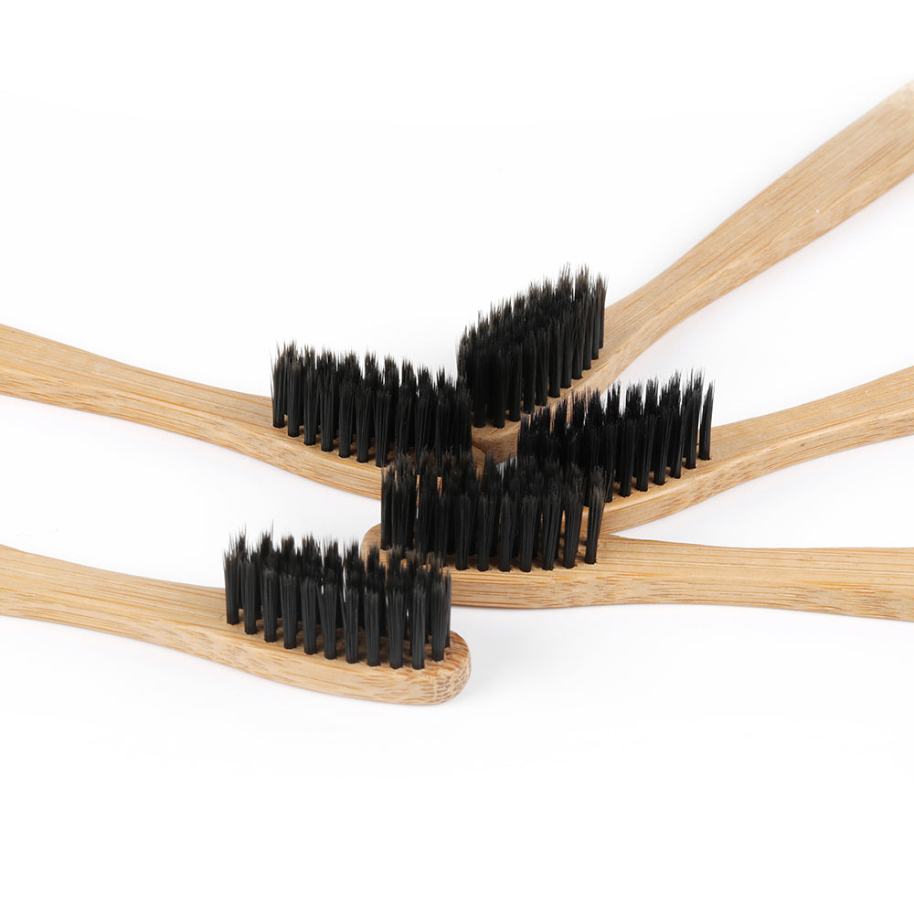 Brosse à dents en Bambou au charbon de bois